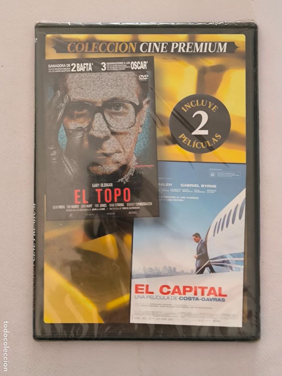 Cine: DVD EL CAPITAL / EL TOPO - 2 PELICULAS - CAJA SLIM - NUEVO, PRECINTADO (079)