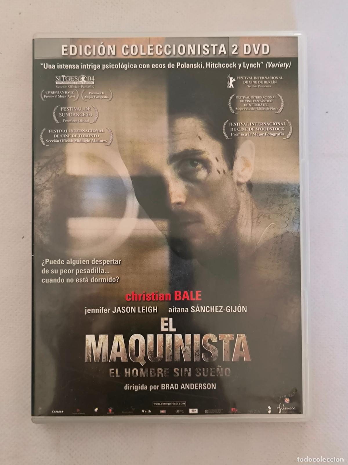 Cine: DVD EL MAQUINISTA (EL HOMBRE SIN SUE&Ntilde;O) - EDICION COLECCIONISTA 2 DISCOS (101)