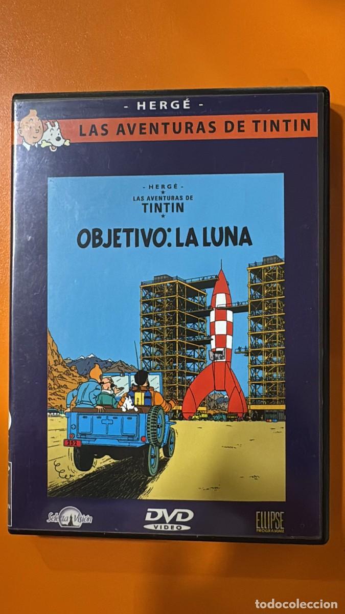 Cine: Las Aventuras de Tintin &rdquo;Objetivo: La Luna&rdquo; [DVD] HERG&Eacute;