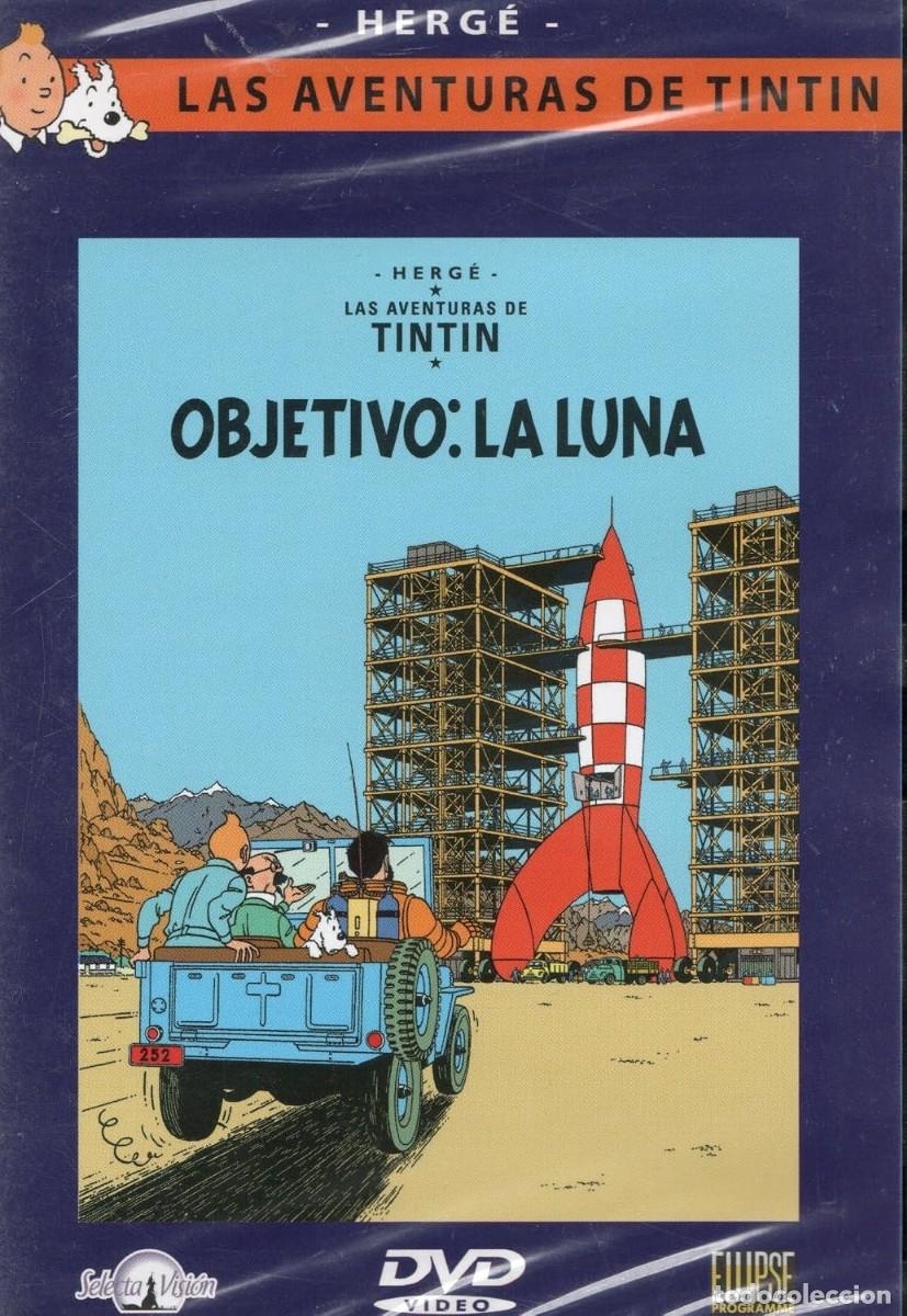 Cine: Las Aventuras de Tintin &rdquo;Objetivo: La Luna&rdquo; [DVD] HERG&Eacute;