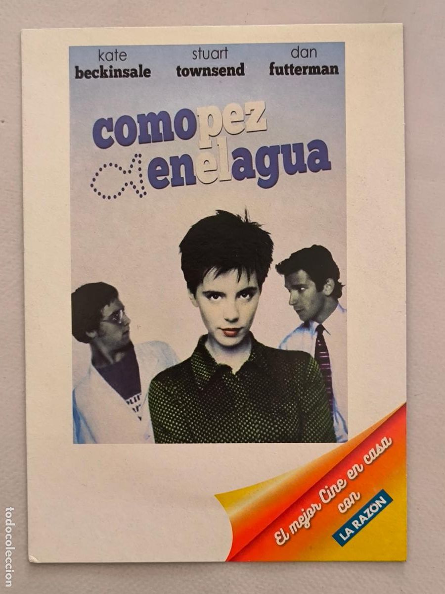 Cine: DVD COMO PEZ EN EL AGUA - FUNDA FINA CARTON (024D)
