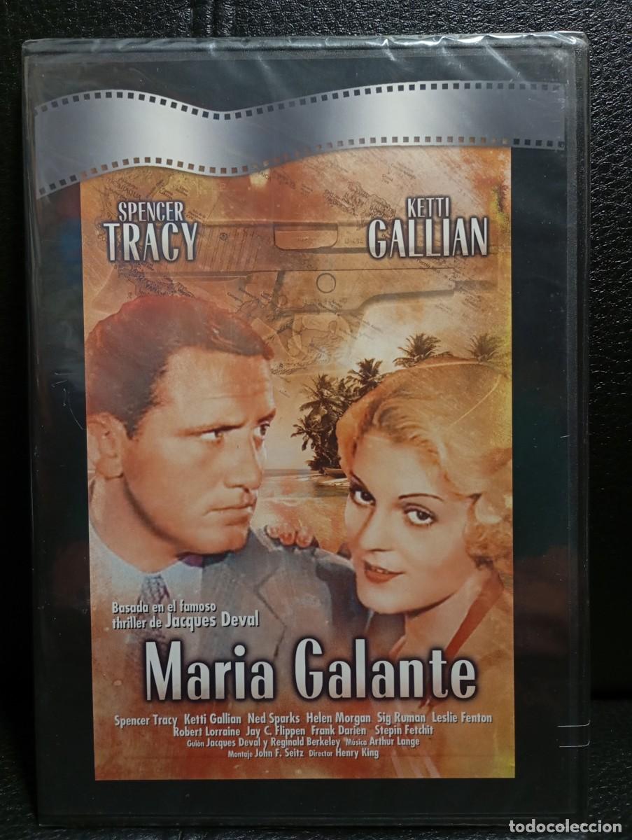 Cine: MARIA GALANTE - DVD - PRECINTADO - CAJA FINA - SPENCER TRACY - KETTI GALLIAN