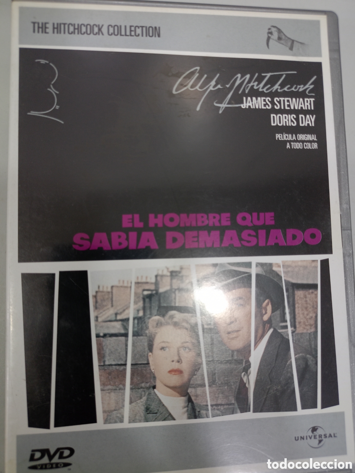 Cine: DVD El hombre que sab&iacute;a demasiado