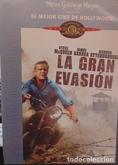 Cine: La Gran Evasi&oacute;n DVD Como nuevo. Slim
