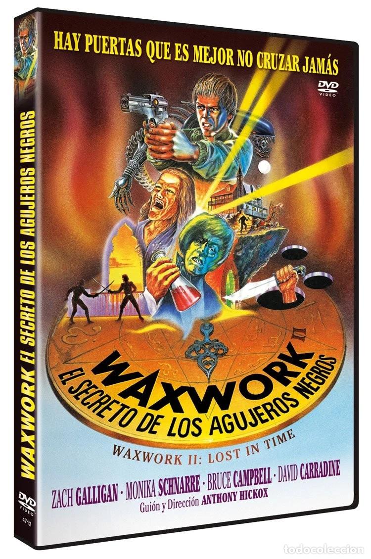 Cinema: Waxwork El Secreto De Los Agujeros Negros DVD 1992 Waxwork II: Lost in Time