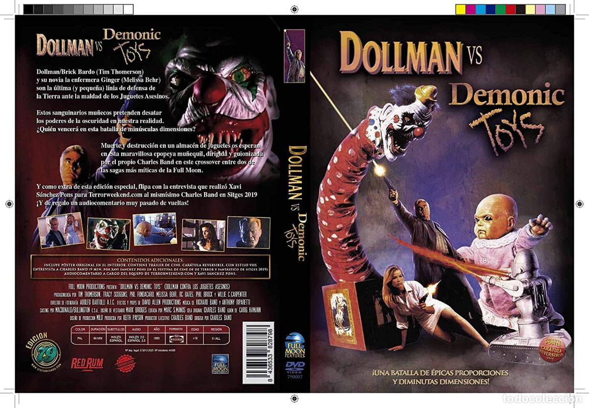Cinema: Dollman contra los Juguetes Asesinos DVD 1993 Dollman vs. Demonic Toys (Demonic Toys 2) [DVD]