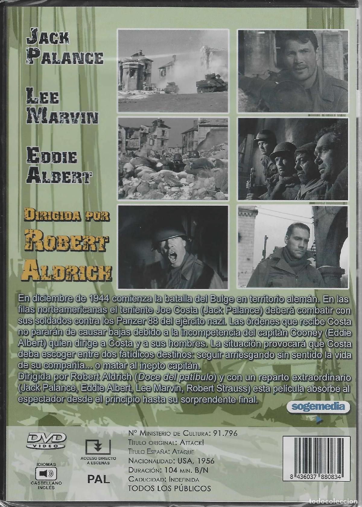 Cinema: &iexcl;Ataque! [DVD] (1956) Attack!