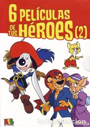 Cin&eacute;ma: Pack 6 pel&iacute;culas de tus h&eacute;roes II [DVD]