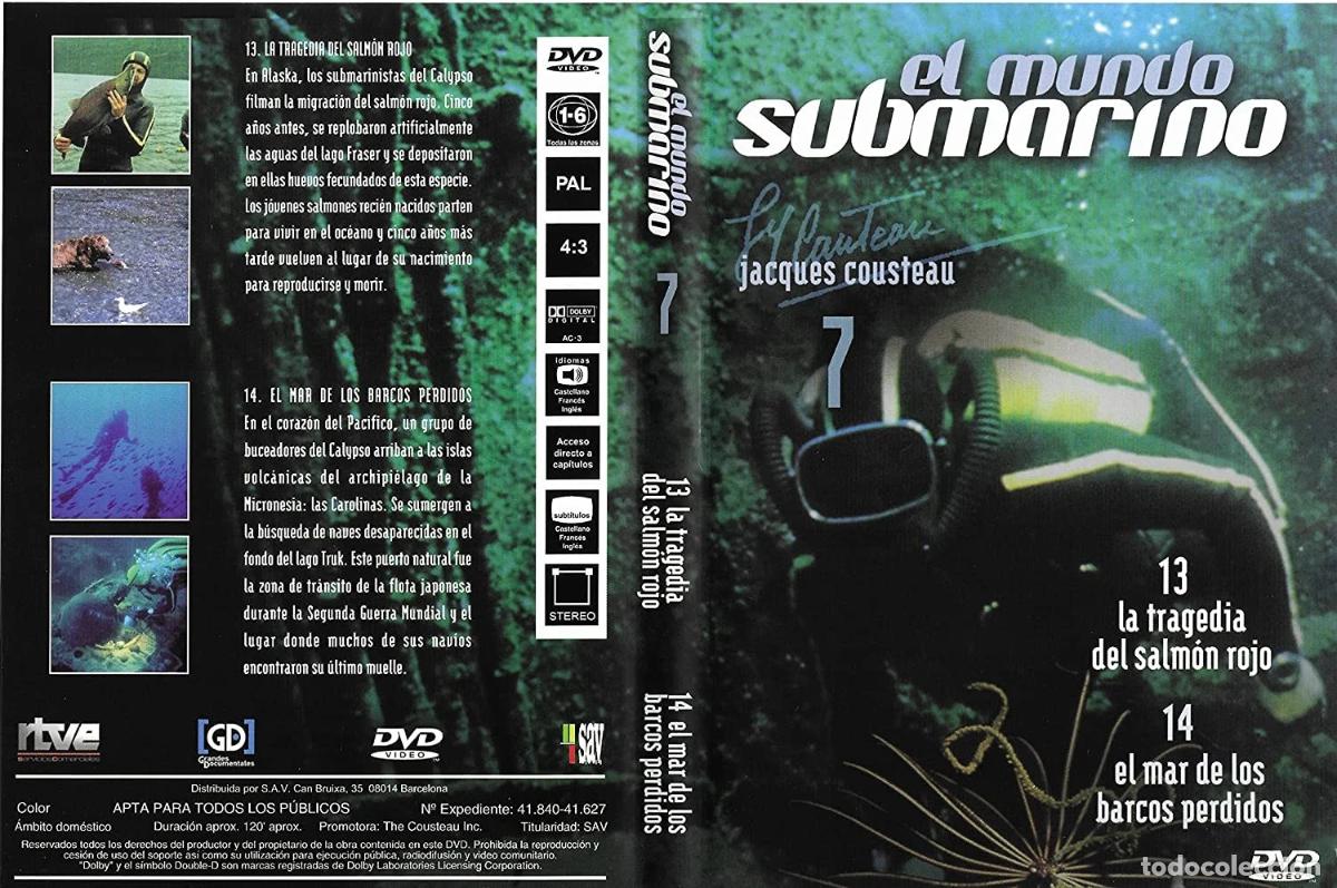 Cin&eacute;ma: El Mundo Submarino: LA TRAGEDIA DEL SALM&Oacute;N ROJO + EL MAR DE LOS BARCOS PERDIDOS [DVD]