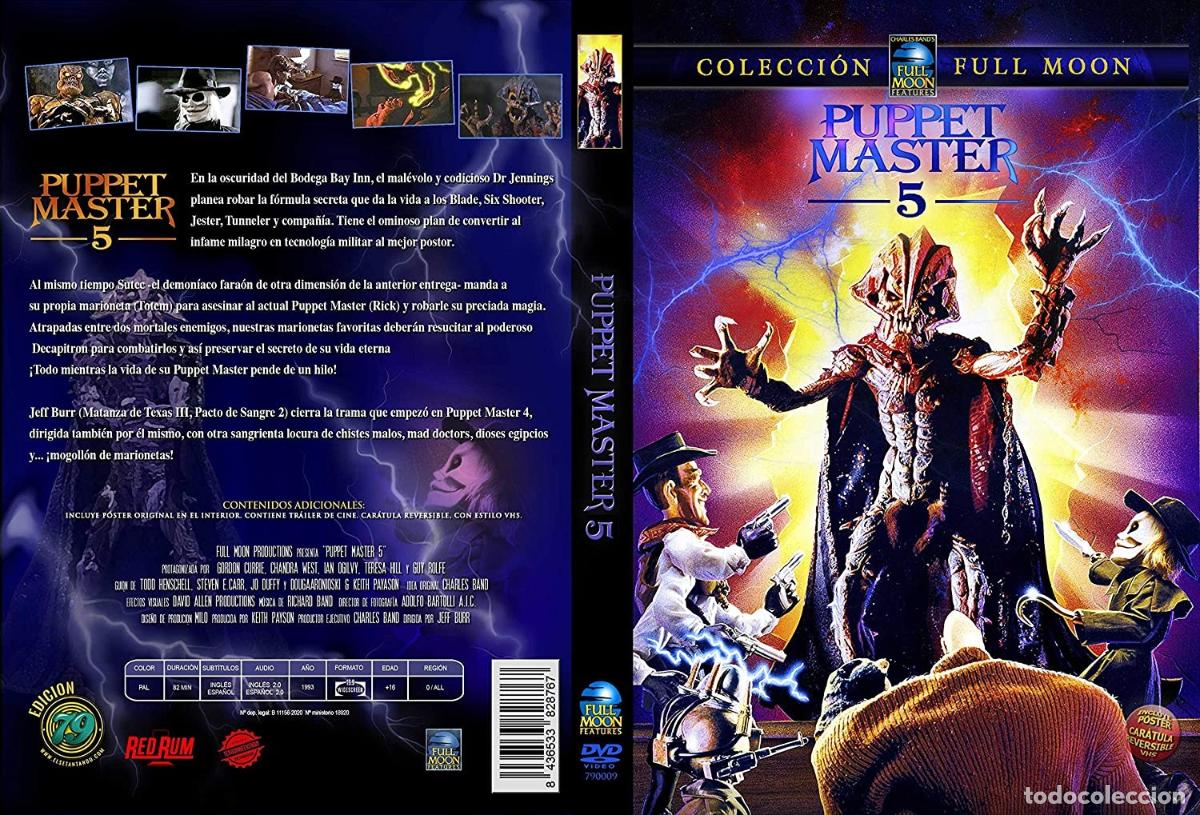 Cin&eacute;ma: Puppet Master 5: Cap&iacute;tulo Final DVD 1994 Puppet Master 5: The Final Chapter