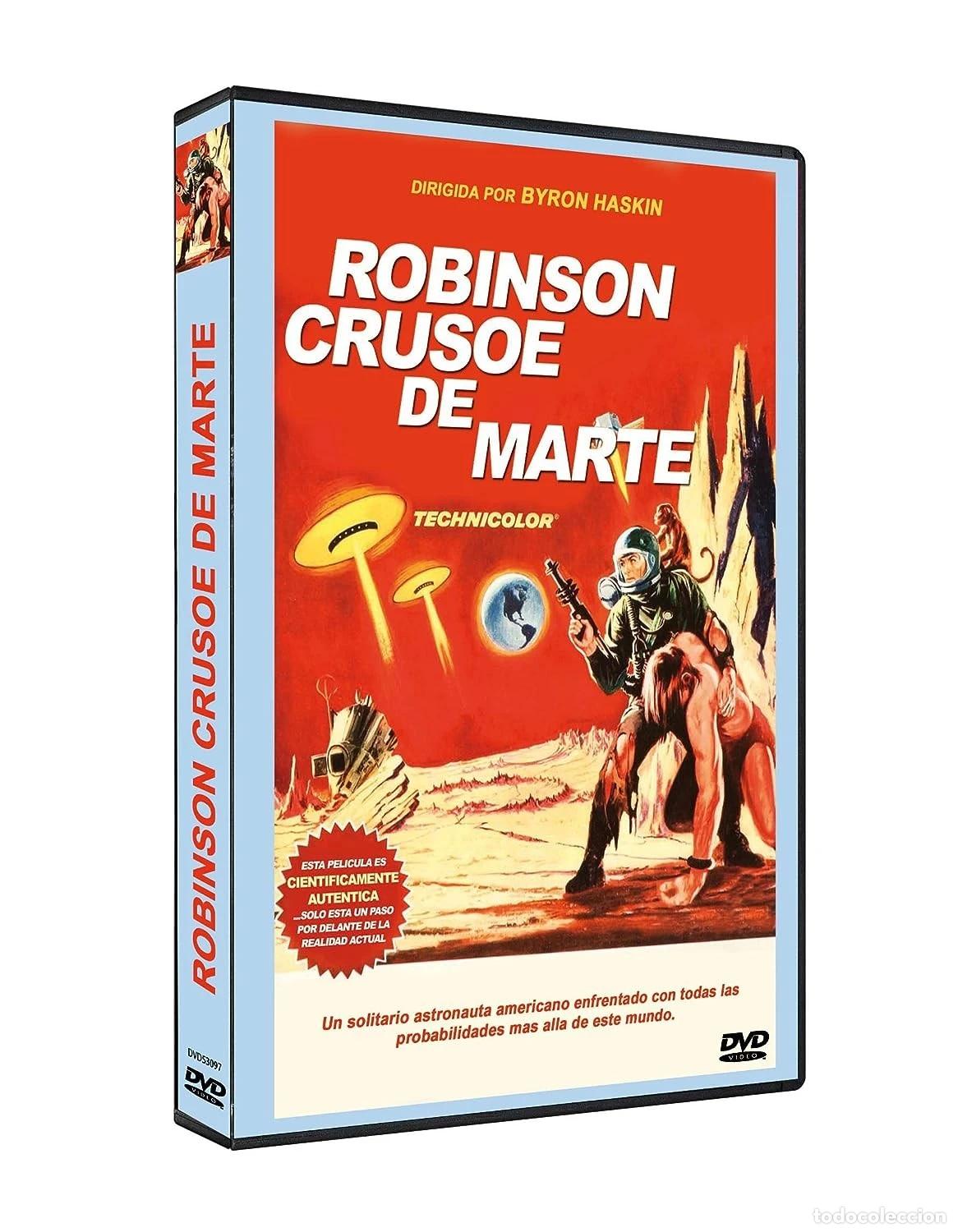 Cine: Robinson Crusoe en Marte [DVDr] (1964) Robinson Crusoe on Mars