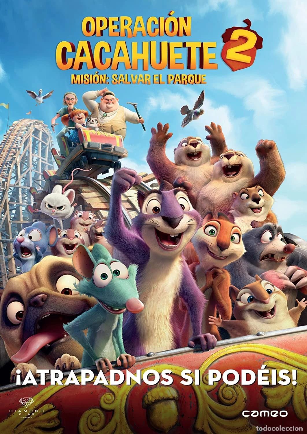 Cinema: Operaci&oacute;n Cacahuete 2. Misi&oacute;n: Salvar El Parque [DVD] (2017) The Nut Job 2: Nutty by Nature
