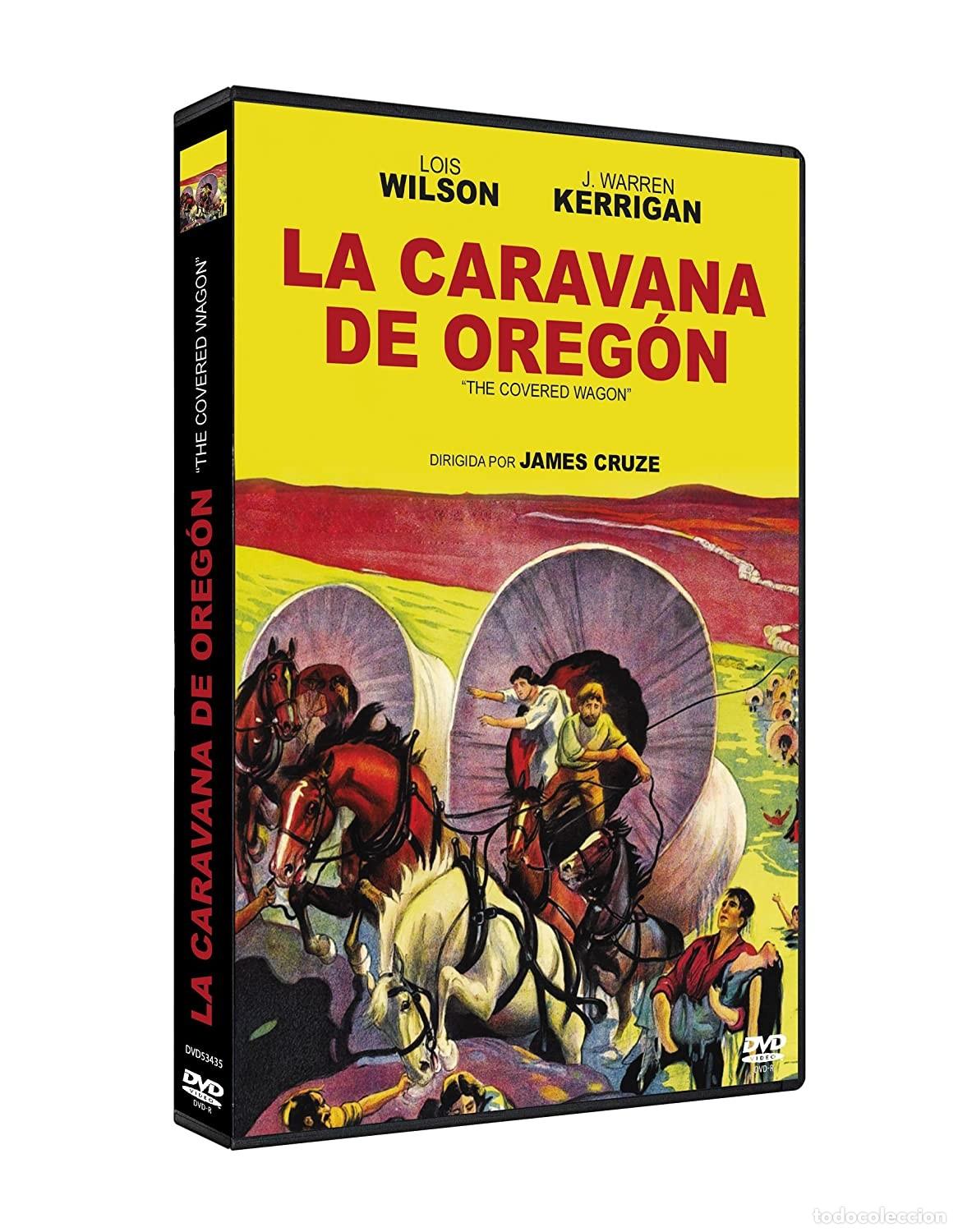 Cinema: La Caravana de Oreg&oacute;n 1923 The Covered Wagon DVDr