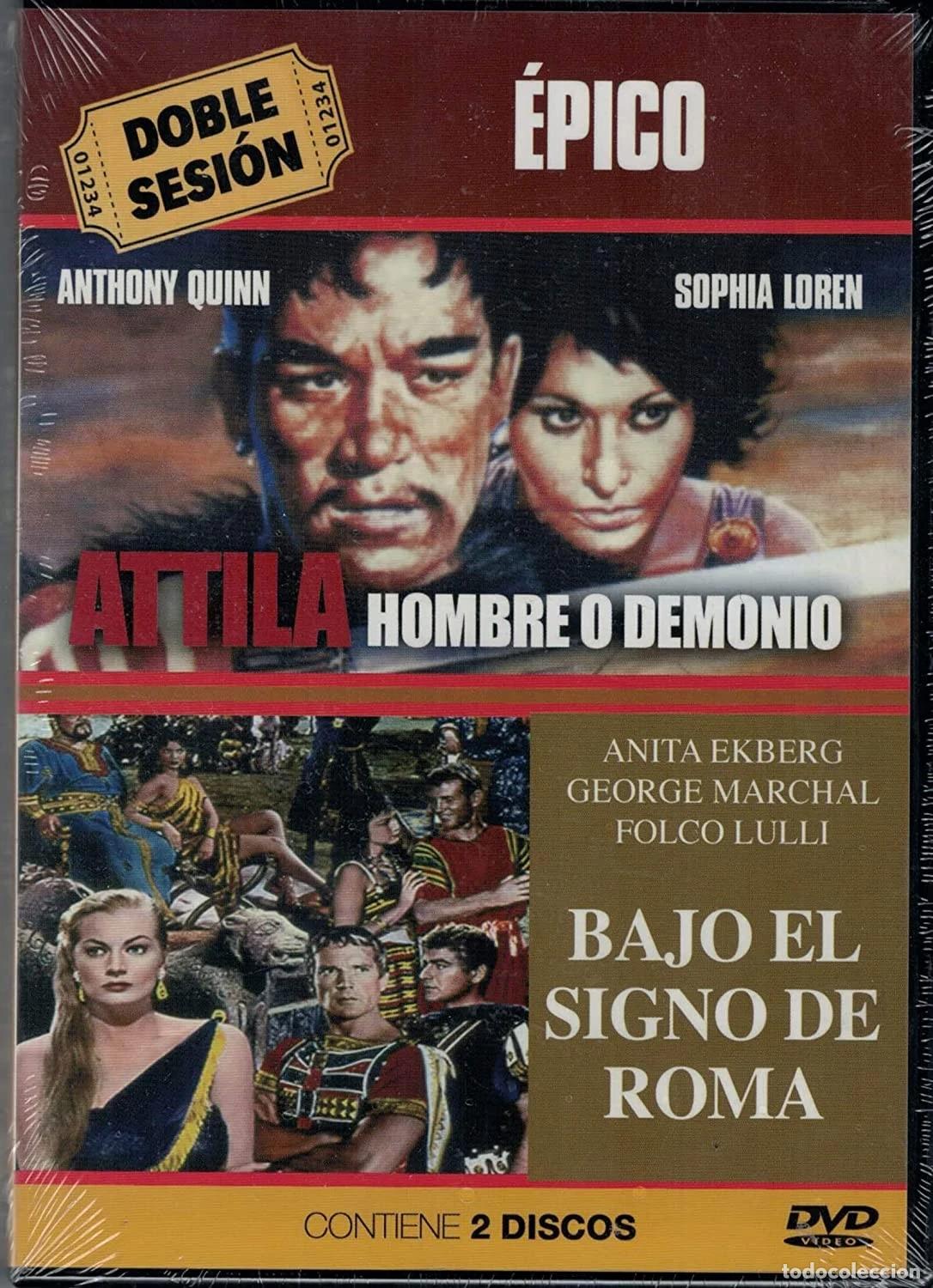 Cinema: DOBLE SESION CINE EPICO (Attila hombre o demonio+Bajo signo Roma