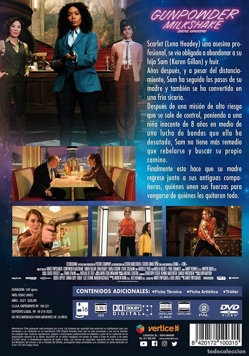 Kino: Gunpowder Milkshake (C&oacute;ctel explosivo) [DVD]