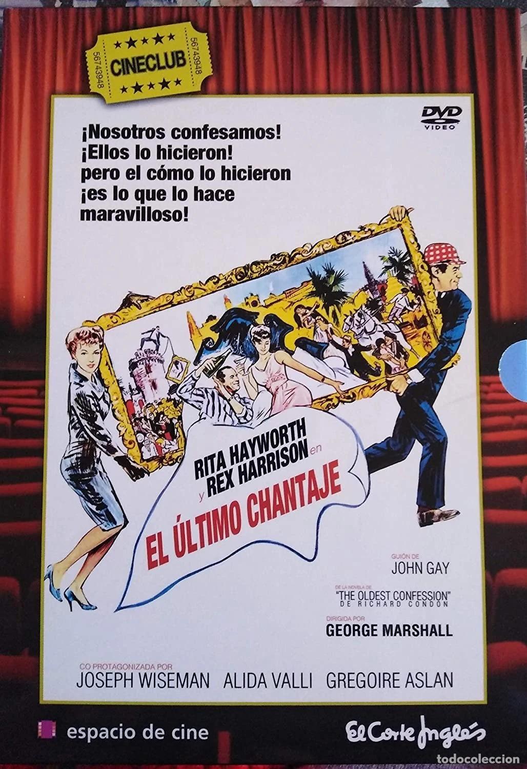 Cinema: EL &Uacute;LTIMO CHANTAJE [DVD]