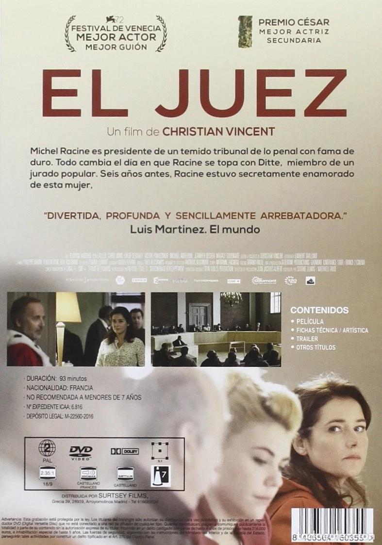 Cine: El juez [DVD] - Foto 2