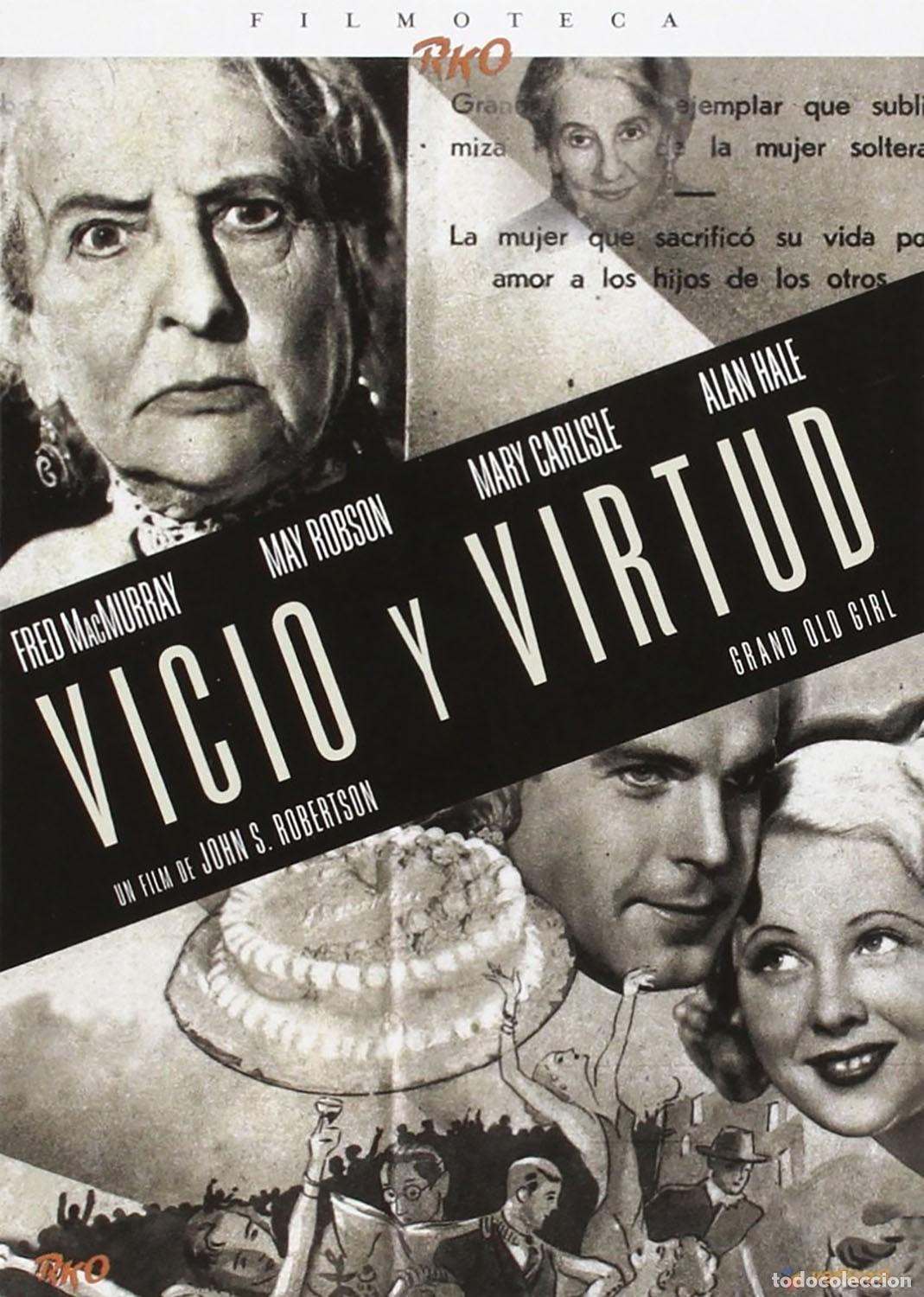 Cinema: Vicio Y Virtud [DVD] (1935) Grand Old Girl