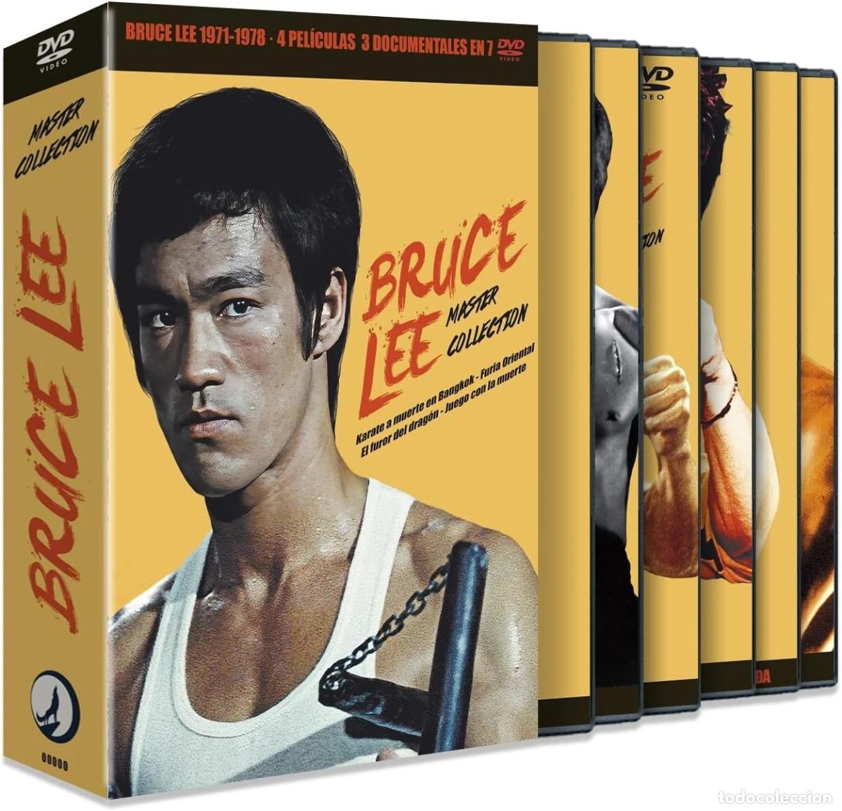 Cine: Bruce Lee pack 4 Discos + 3 Extras - DVD