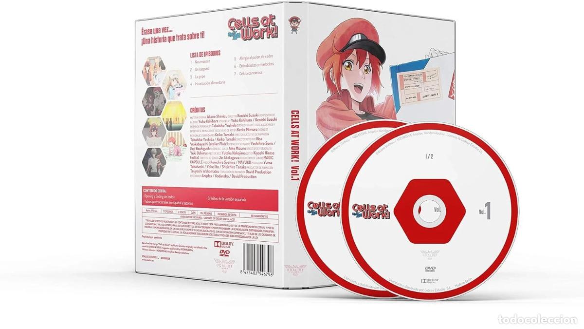 Cinema: Cells At Work! Volumenes. 1 +2 Serie Completa DVD [DVD]