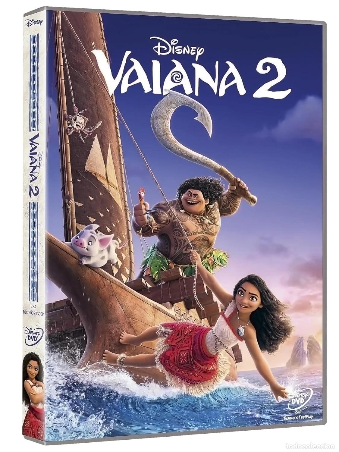 Cine: Vaiana 2 [DVD] (2024) Moana 2