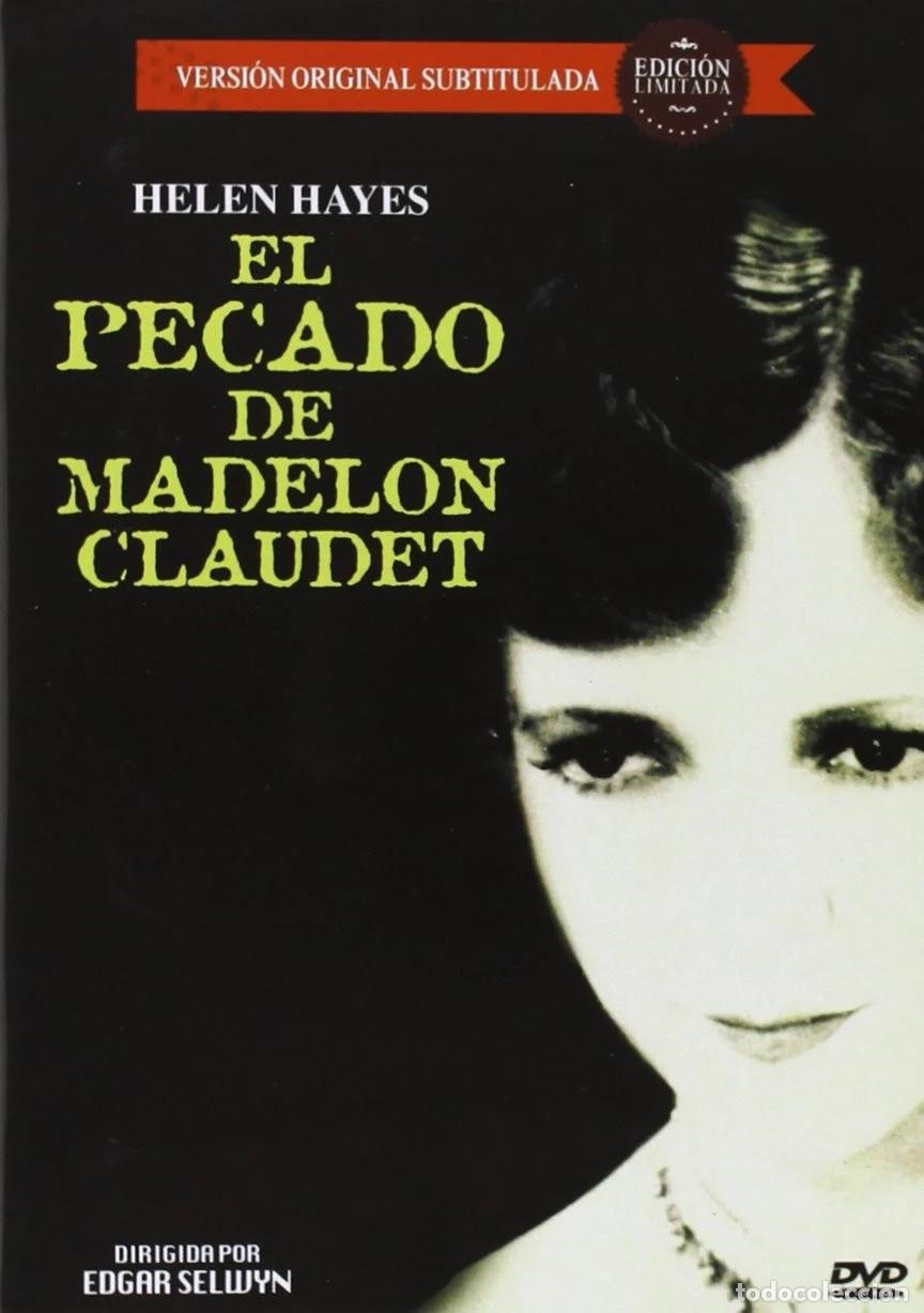 Cinema: EL PECADO DE MADELON CLAUDET (VOS) (DVD)