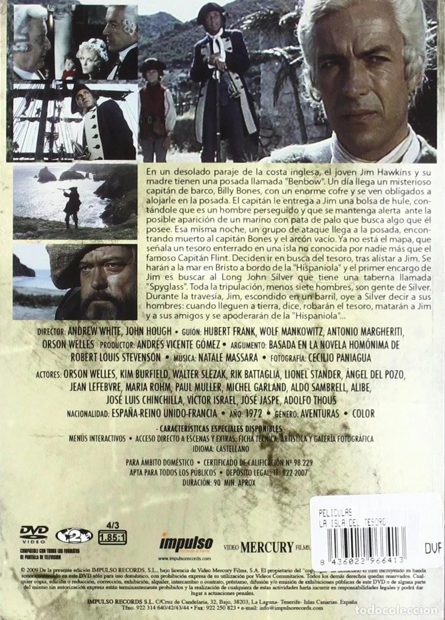 Cine: La Isla Del Tesoro [DVD] - Foto 2