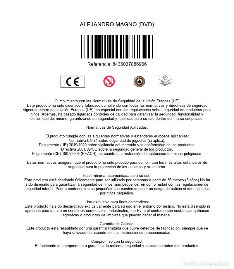 Cine: ALEJANDRO MAGNO (DVD) - Foto 3