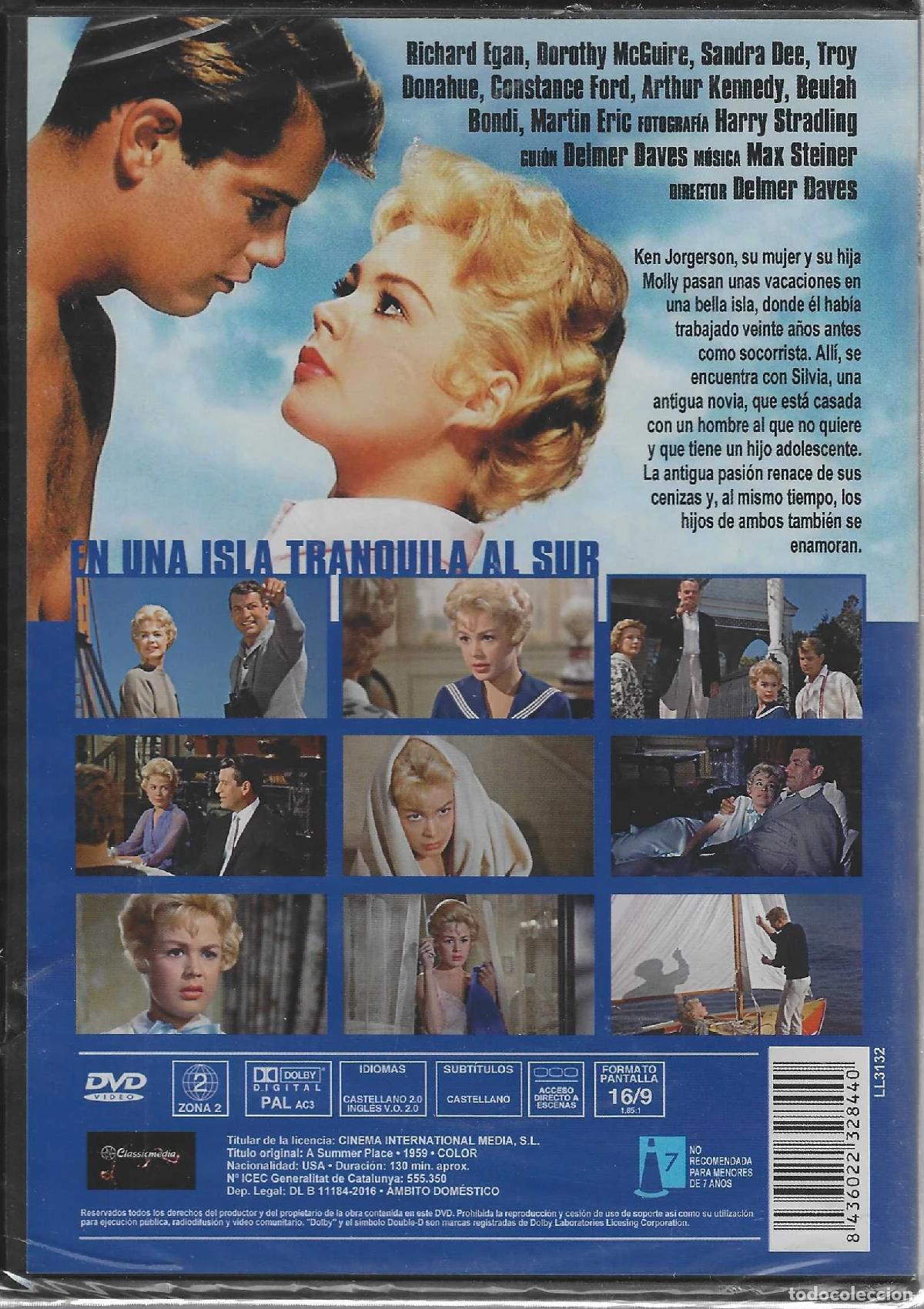 Cinema: En Una Isla Tranquila Al Sur (DVD) (1959) A Summer Place