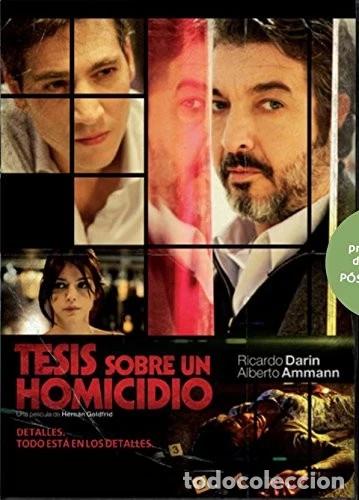 Cine: TESIS SOBRE UN HOMICIDIO (DVD)