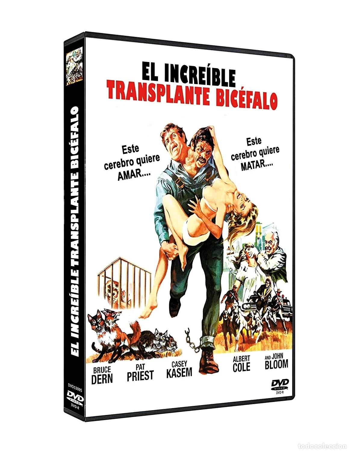 Cinema: EL INCRE&Iacute;BLE TRANSPLANTE BIC&Eacute;FALO (DVD)