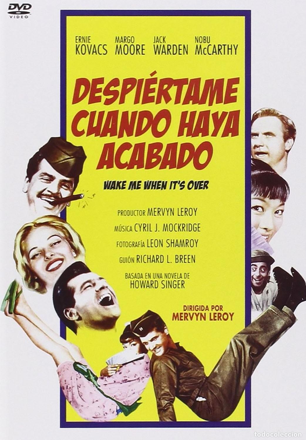 Cinema: DESPIERTAME CUANDO HAYA ACABADO (DVD)