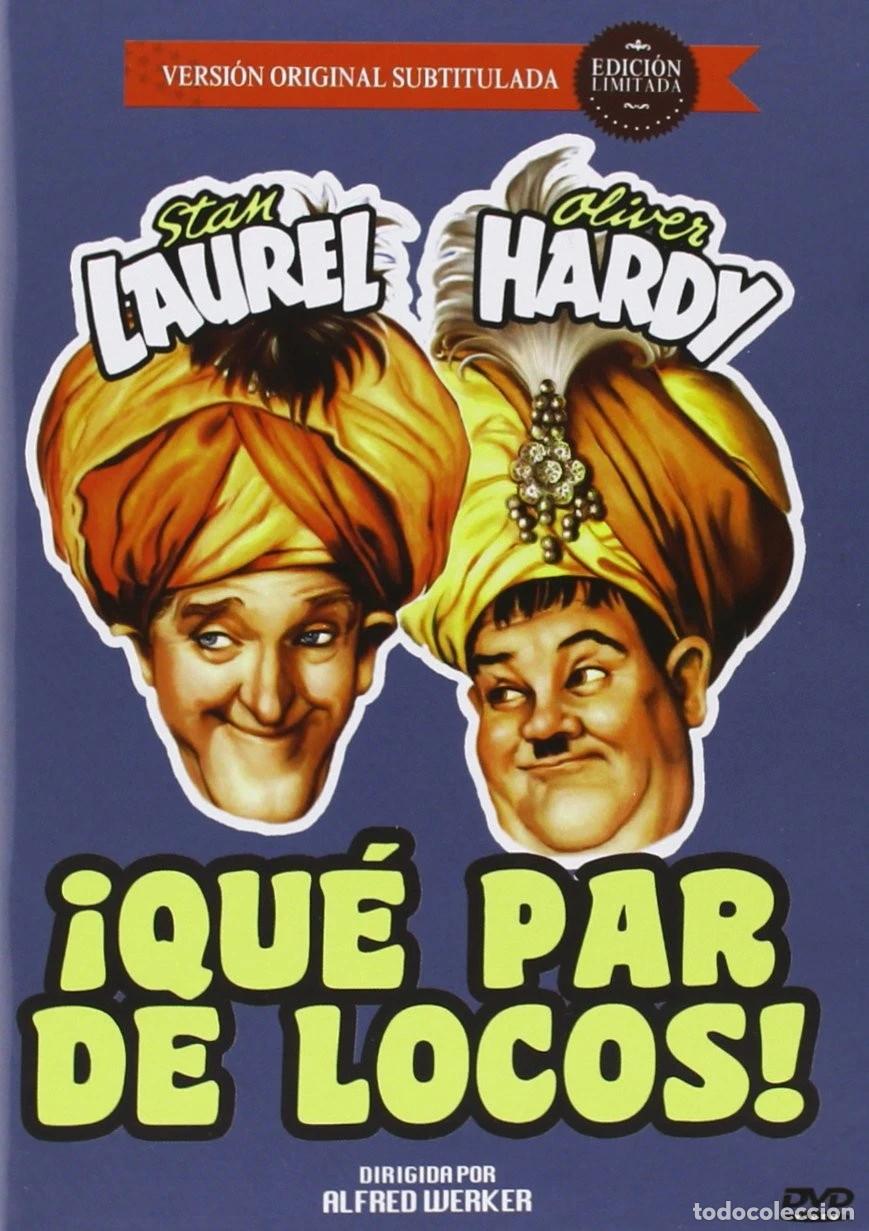 Kino: &iexcl;QU&Eacute; PAR DE LOCOS! (LAUREL Y HARDY) (VOS) (DVD)