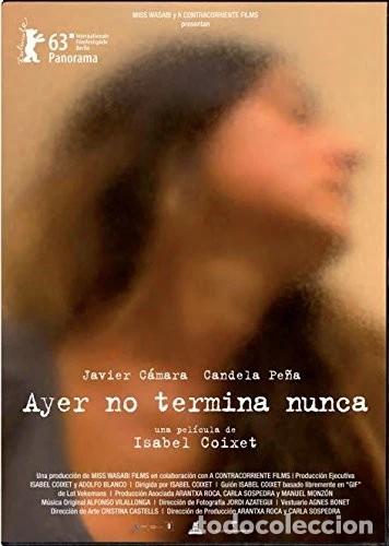 Cine: AYER NO TERMINA NUNCA (DVD)