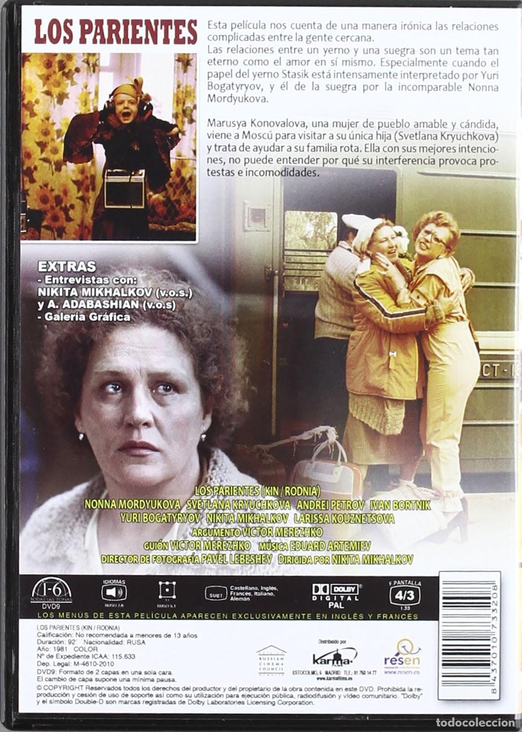 Cine: Los Parientes [DVD] - Foto 2