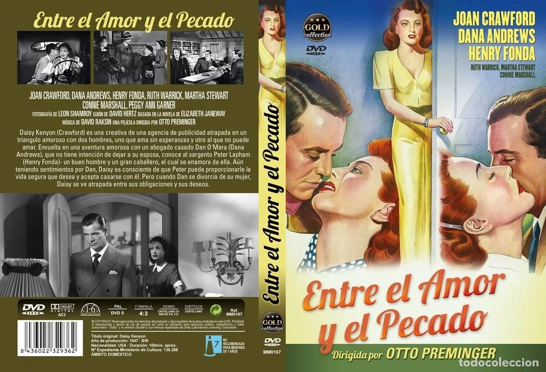 Cine: ENTRE EL AMOR Y EL PECADO (DVD) - Foto 2
