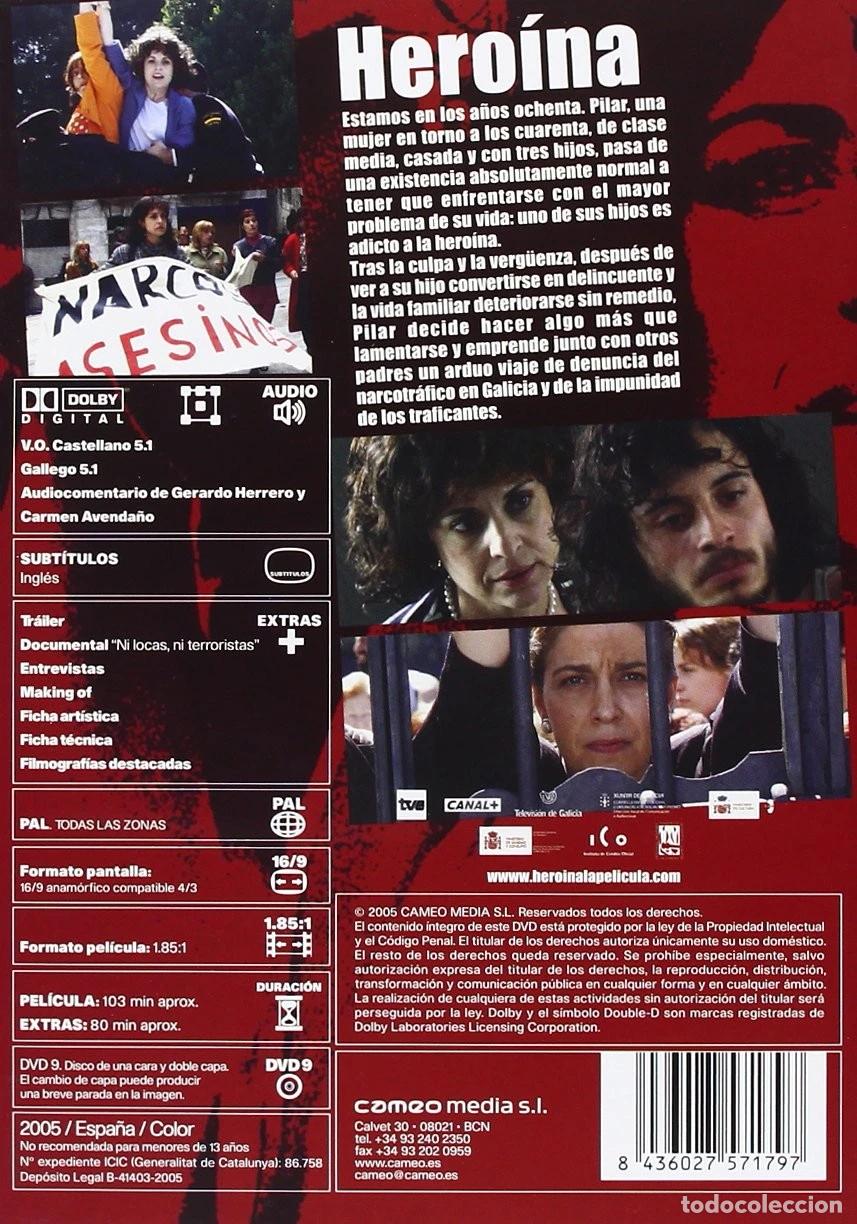 Cine: HEROINA (DVD) - Foto 2