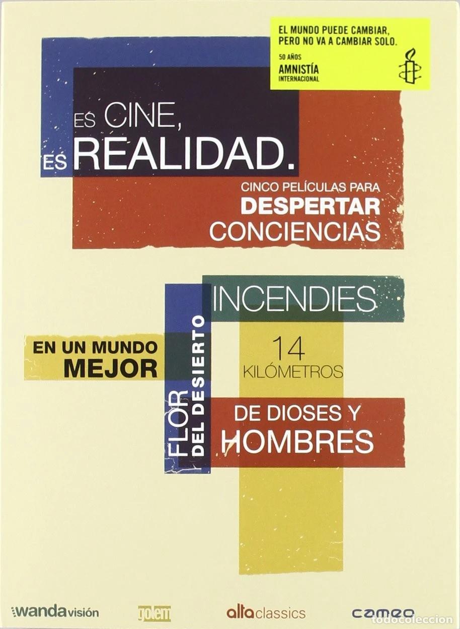 Cine: COFRE AMNISTIA INTERNACIONAL. 50 ANIVERSARIO: EDICION ESPECIAL (5 DVDs)