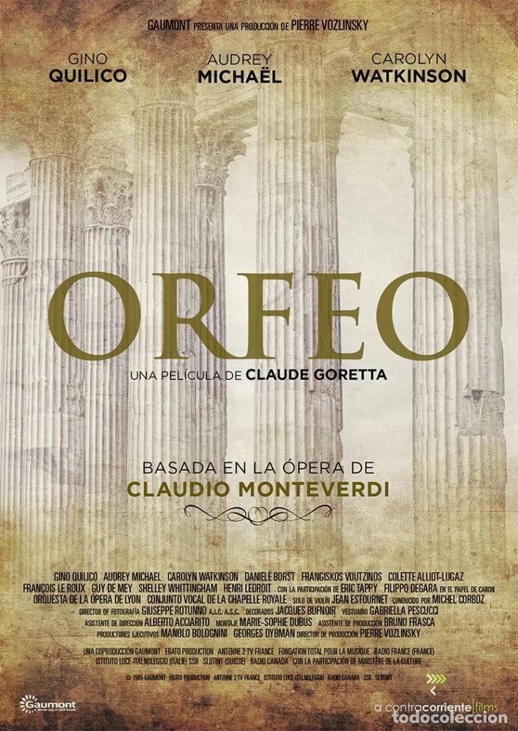Cine: ORFEO (DVD) - Foto 1