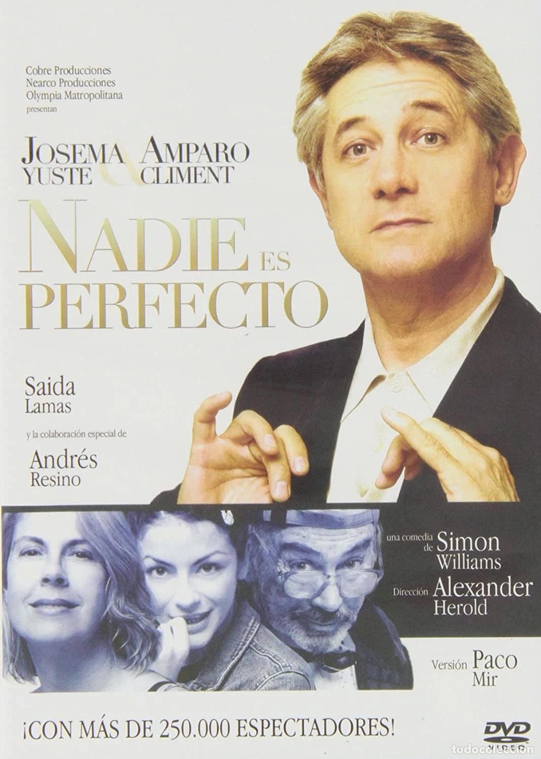 Cinema: Nadie es perfecto [DVD]