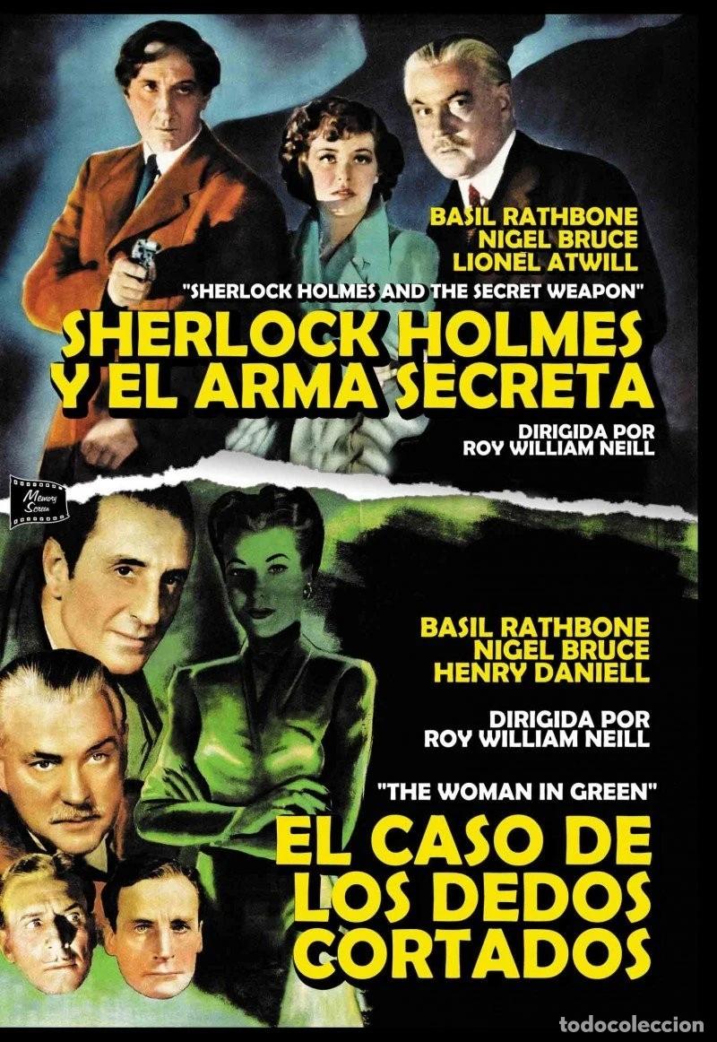 Cinema: SHERLOCK HOLMES Y EL ARMA SECRETA-EL CASO DE LOS DEDOS CORTADOS(D VD)