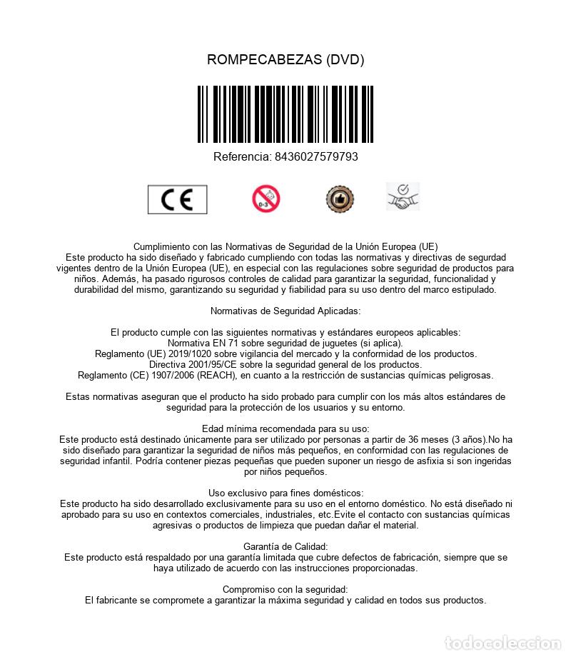 Cine: ROMPECABEZAS (DVD) - Foto 3