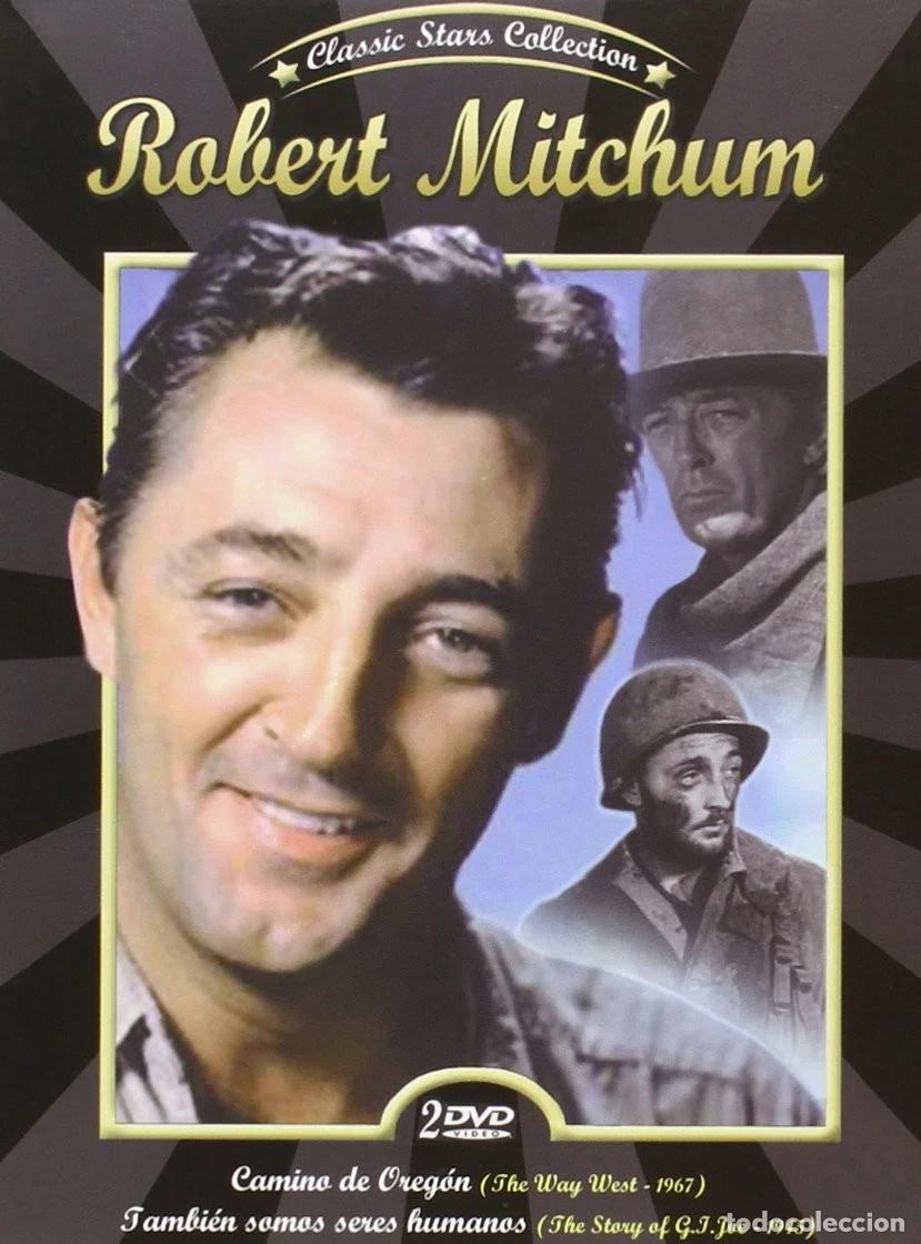 Cin&eacute;ma: ROBERT MITCHUM 2 DVD Camino de Oreg&oacute;n - The Way West 1967 + Tambi&eacute;n Somos Seres Humanos - The Story