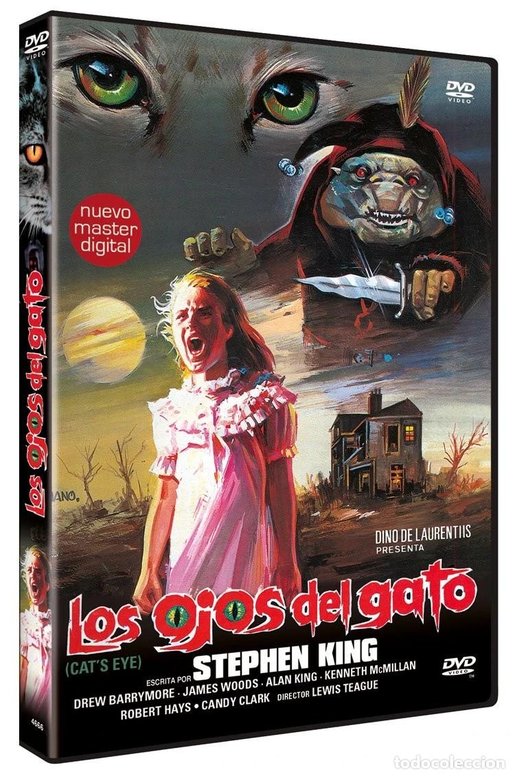 Cinema: Los Ojos del Gato DVD 1985 Cat's Eye