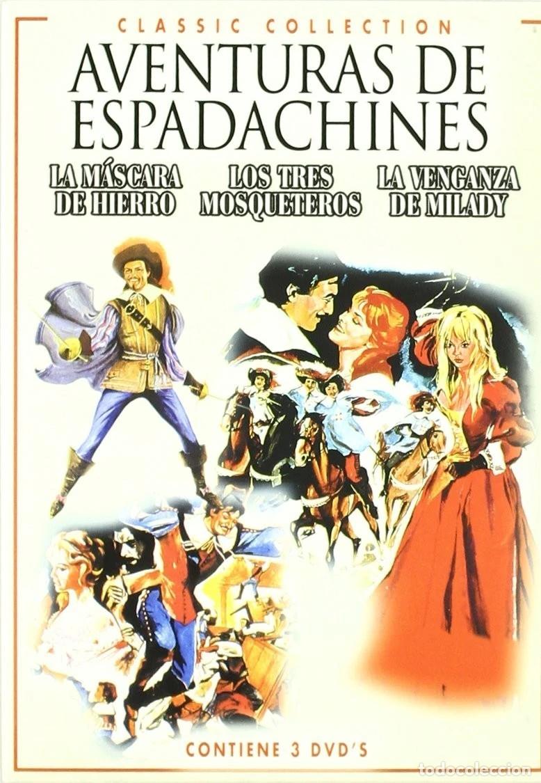 Cin&eacute;ma: &rdquo;Triple Pack Aventuras De Espadachines&rdquo;&rdquo; 1:La Mascara De Hierro+Los Tres Mosqueteros+La Venganza De