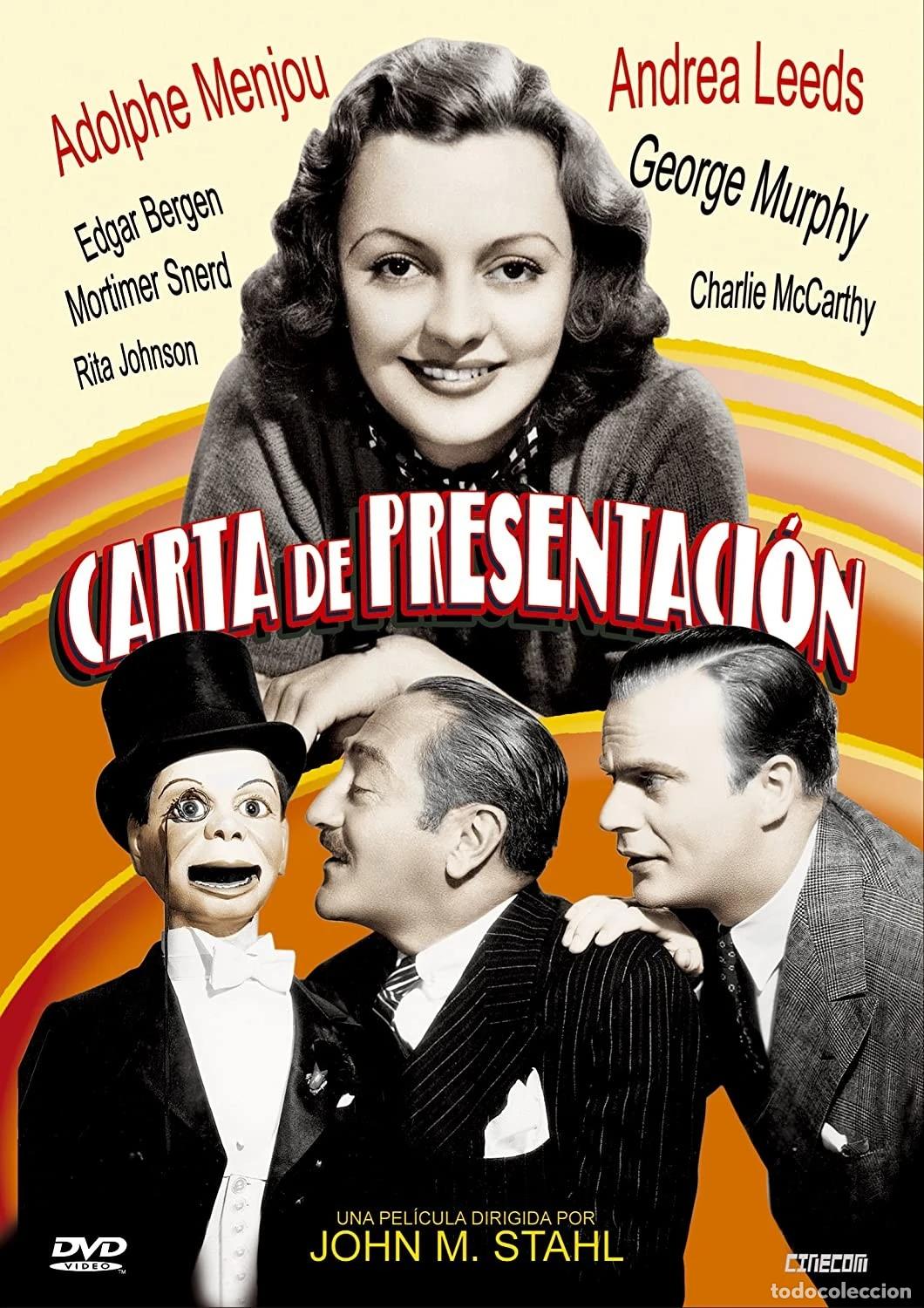 Cinema: CARTA DE PRESENTACI&Oacute;N (DVD)