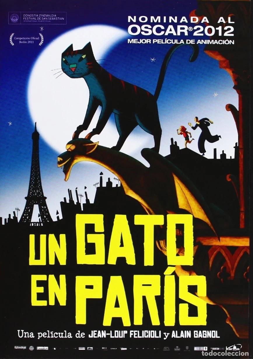Cinema: UN GATO EN PARIS (DVD)