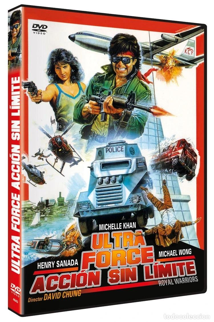 Kino: Ultra Force: Acci&oacute;n Sin L&iacute;mite DVD 1986 Wong ga jin si Royal Warriors