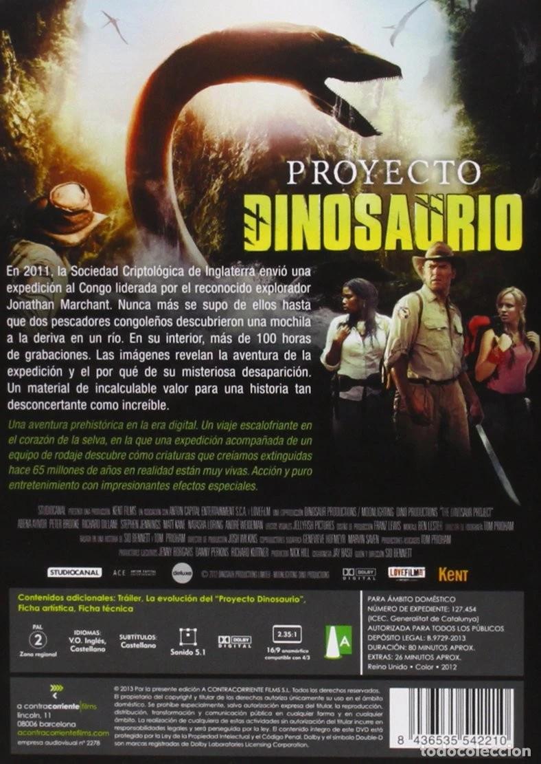 Cine: PROYECTO DINOSAURIO (DVD) - Foto 2