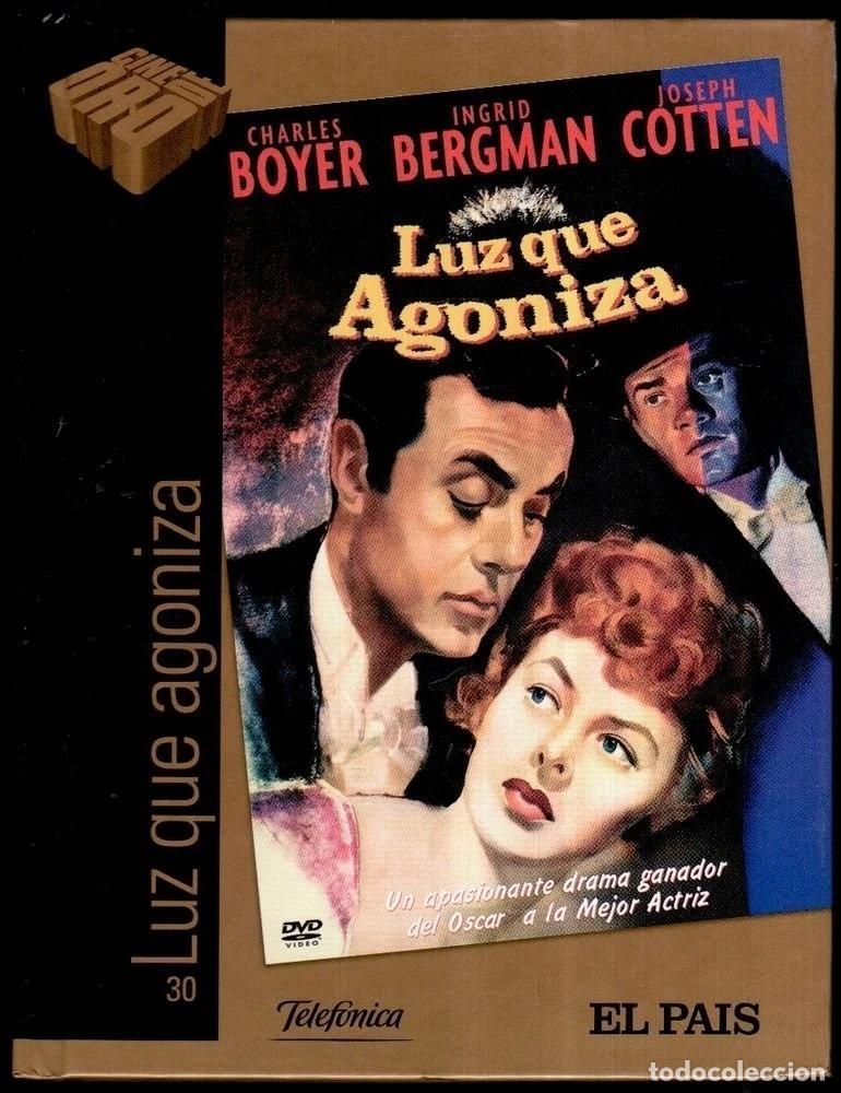 Cine: LUZ QUE AGONIZA DVD LIBRO 1944 Gaslight